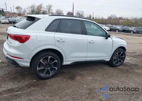 2025 Audi Q3 Premium 45 Tfsi S Line Quattro Tiptronic from USA, damaged, VIN WA1EECF33S1038727